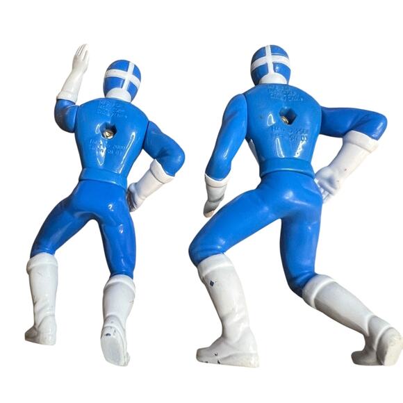 Vintage Power Rangers Lightspeed Rescue 2000 McDonald's 4" Figure Lot Of 5 - Picture 5 of 8